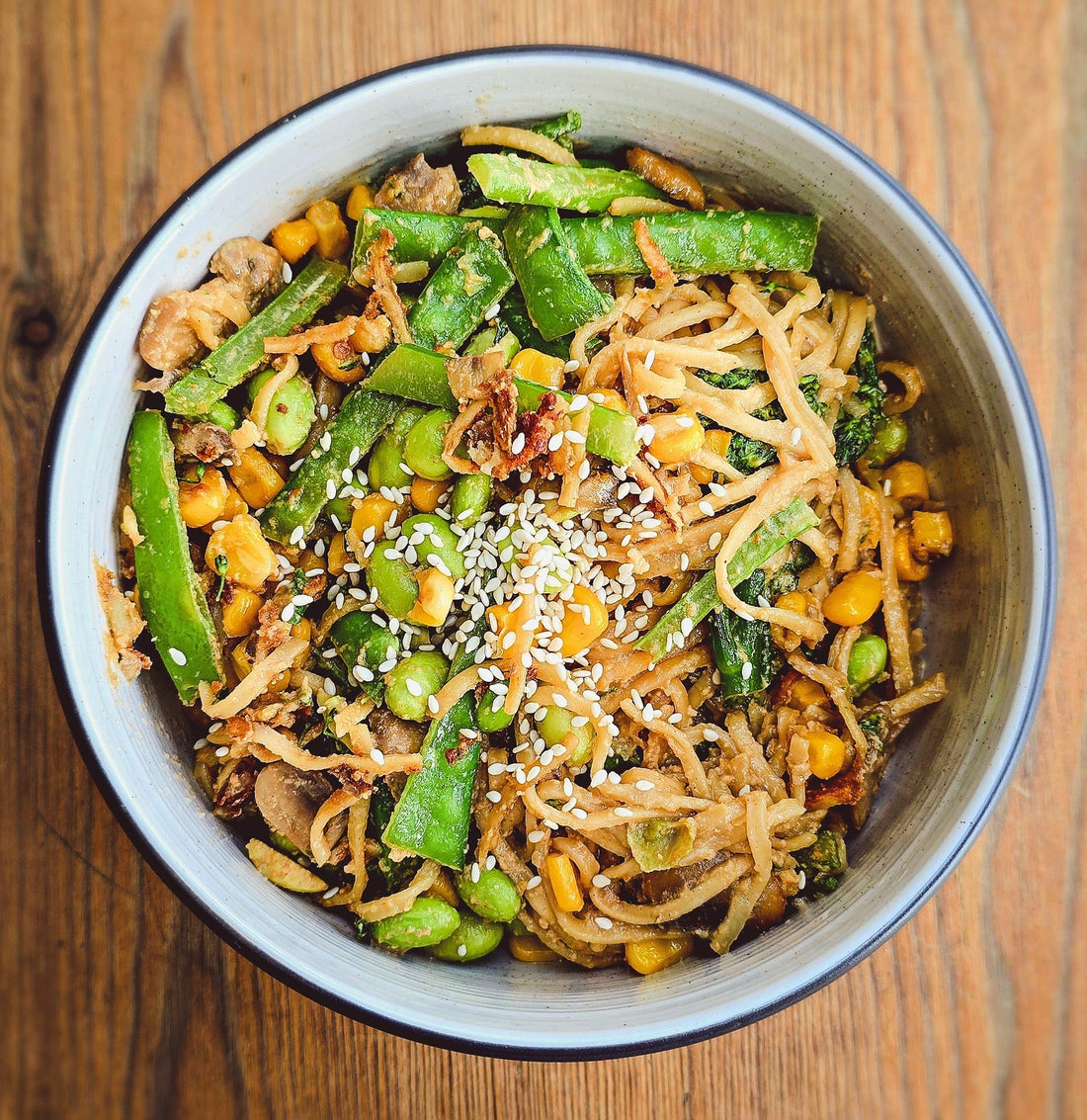 Creamy Miso–Tahini Noodles